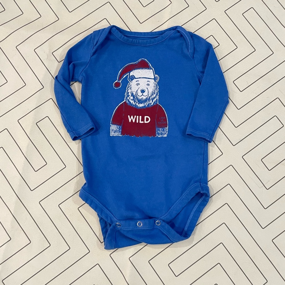 Life is Good Baby Onesie